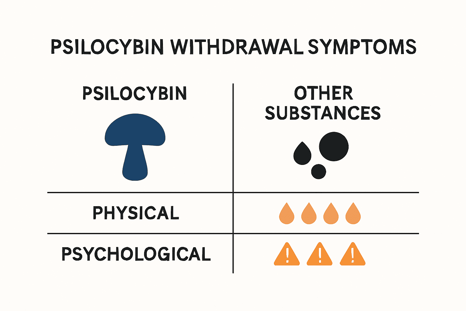 Psilocybin Withdrawal Symptoms: What to Expect in 2025, KIND STRANGER