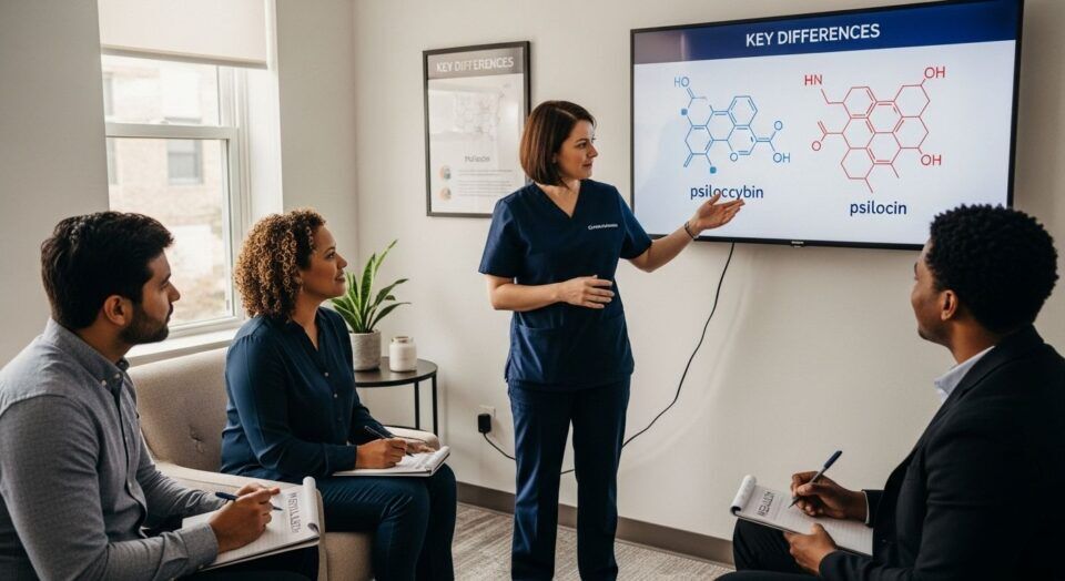 psilocybin vs psilocin mental health