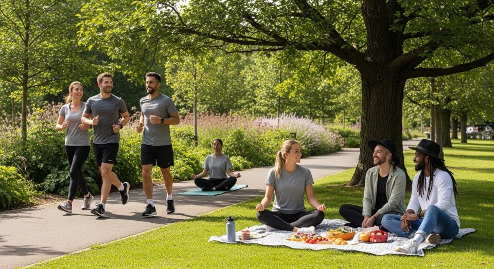 natural mood enhancers, wellness, outdoor happiness