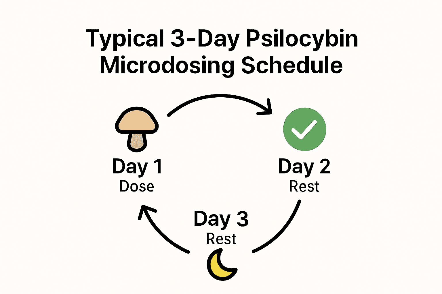Psilocybin Microdosing Schedule Guide 2026: Safe and Effective Plans, KIND STRANGER